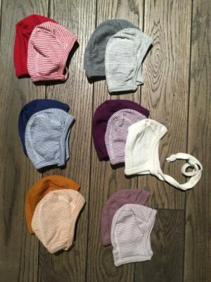 Lilano Baby Mütze, 70% Wolle 30 % Seide, verschiedene Farben & Größen
