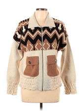 Nwt Central Park West Women Brown Jacket S