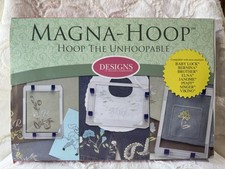 Magna Hoop - Hoop The Unhoopable Baby Lock Brother 5x7 Machine Embroidery Hoop