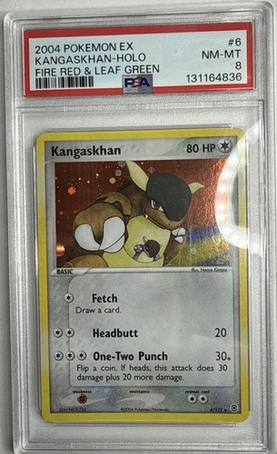 Kangaskhan graded PSA 8 for sale on eBay