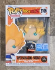 Funko Pop! DBZ Super Saiyan Goku Yardrat #2160 Glow CHASE Toy Temple Exclusive