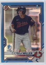 2021 Bowman Draft 1st Edition Blue Foil 139/150 Noah Miller #BD-109 gx8