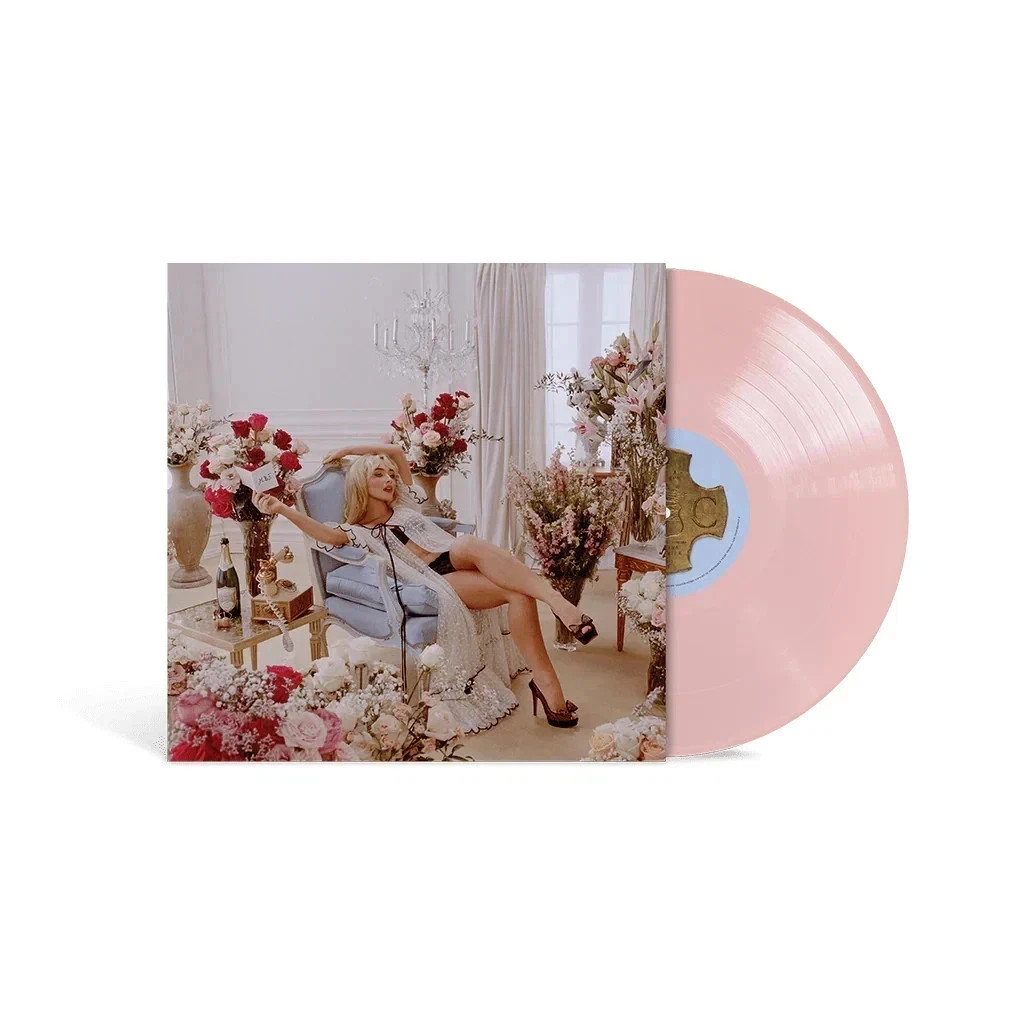 Man’s Best Friend Pink Vinyl Sabrina Carpenter Man's Best Friend Alt Cover LP DUSTY ROSE Vinyl