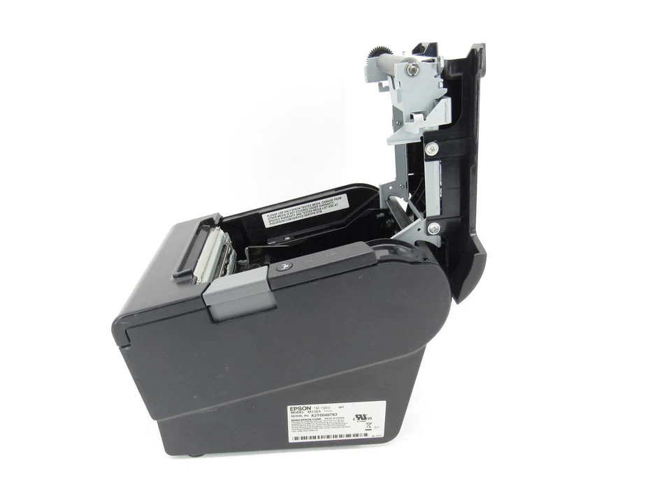 Epson TM-T88VI M338A USB / Parallel / Network Receipt Printer W/ AC - Image 3 of 4