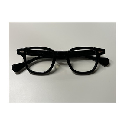 Vintage, Imperial Optical, 650, 40-22, 5 1/4, Square, Black, Plastic, Eyeglass