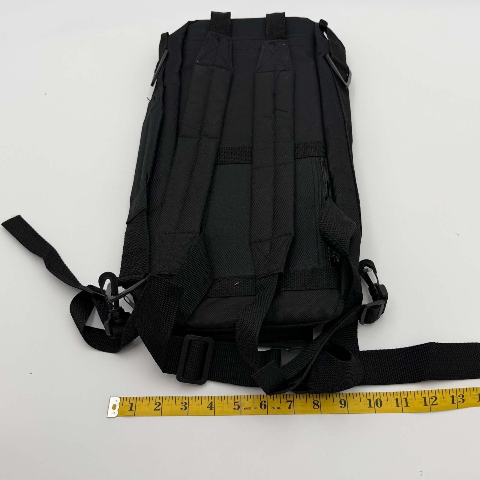 Black Utility Backpack with Adjustable Straps & I… - image 19