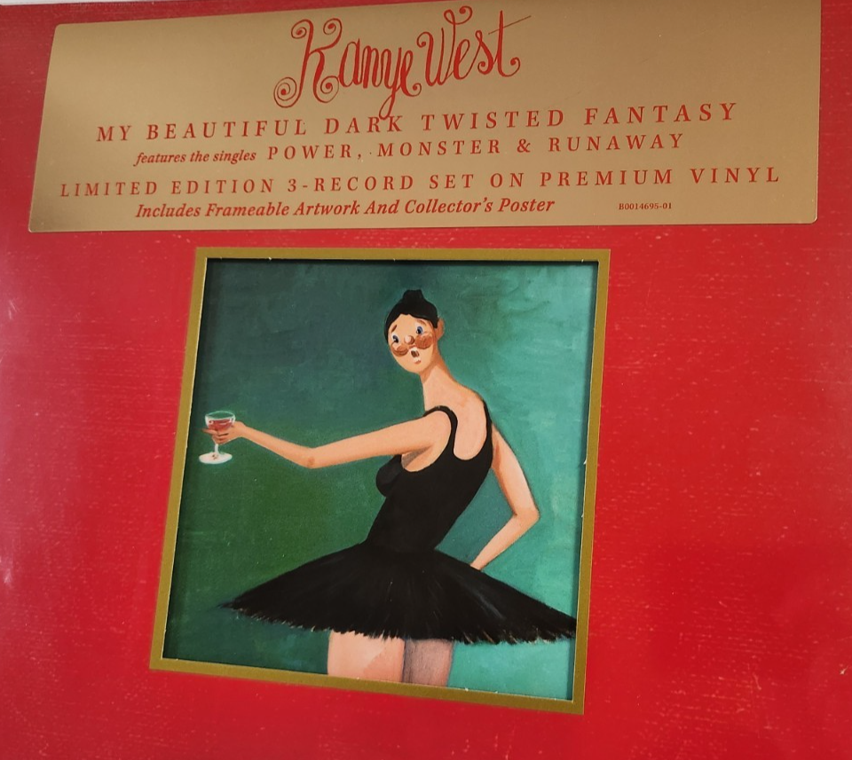台*目様 未開封 Kanye West My Beautiful Dark 3L Amazon.com: My Beautiful Dark Twisted Fantasy [3 LP]: CDs