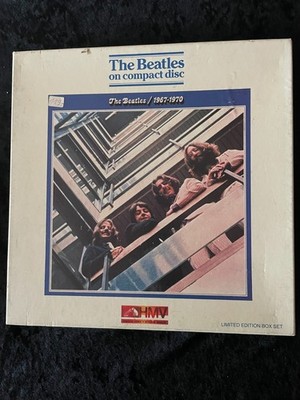 THE BEATLES - 1967-1970 HMV LIMITED EDITION CD BOX SET - BEA CD25/12 mit Poster