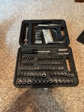 Craftsman Usa 117 Piece Socket Set 14 And 38 Drive Metric And Standard Nos