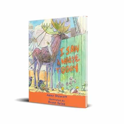 #ad I Saw a Moose Today Paperback by Anne Stewart Very Good $6.03