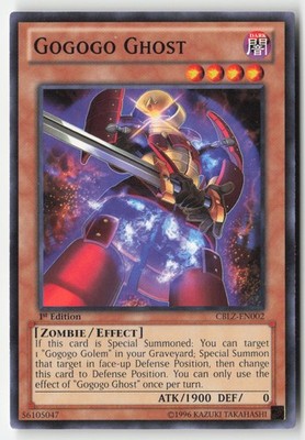 Yugioh - Gogogo Ghost CBLZ-EN002 1st Edition - Cosmo Blazer