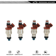 Fits 89-95 Toyota 4Runner Pickup 2.4L 22RE Fuel Injectors 2320935040 4-PC Set