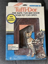Johnson Pet Dor Jr. Tuffi-Door Small Door Mount Polypropylene Pet Door
