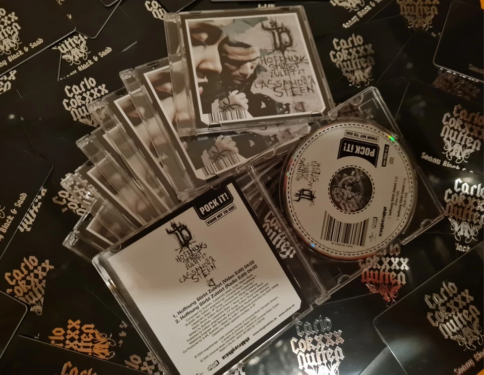 Bushido Feat. Cassandra Steen Hoffnung Stirbt Zuletzt Pockit CD & CCN Card NEU - Bild 2 von 3