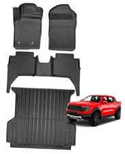 Car 5ft Bed Liner Floor Mats For Ford Ranger Supercrew Cab 2026 2025 2024 Car 5ft Bed Liner Floor Mats For Ford Ranger Supercrew Cab 2026 2025 2024