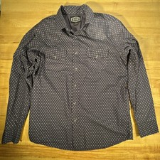 Gibson Trading Company Western Long Sleeve Button Up Shirt Men  s Size Small