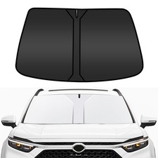 COFSODI Car Windshield Sunshade Double Thickened UV Protection Black