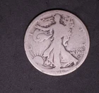 1916 S  Walking Liberty Half Dollar US 50c silver coin  KEY DATE