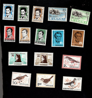Uruguay sc#671 5 686 8 691 8 (1961 3) Complete MNH