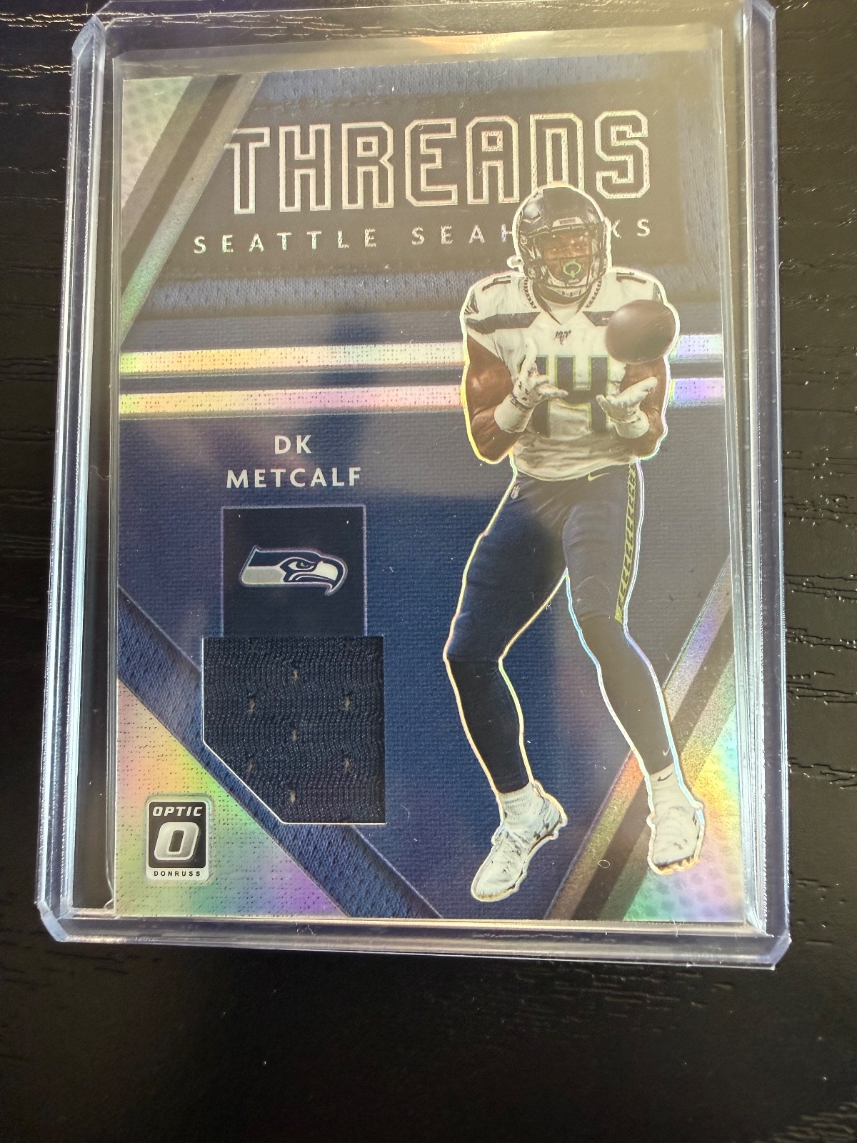 2020 Panini Donruss Optic - Donruss Threads DK Metcalf #DT-DM (MEM)