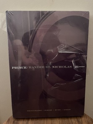 New 21 Nights PRINCE Hardcover Book Poetry Lyrics Photos Indigo Nights Live CD