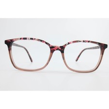 Nifties NI9460 Eyeglasses Pink Black Tortoise Rectangular Frames 50 15 135