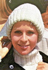 Home Printed Knitting Pattern - Ladies Ribbed Winter Beanie Hat - 0275