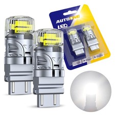2x 3157 Led Bulbs Turn Signal Backup Reverse Light 3156 3057 Super White Exc