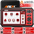 Bidirectional OBD2 Scanner All System Car Diagnostic Tool ECU Coding Relearn FCA