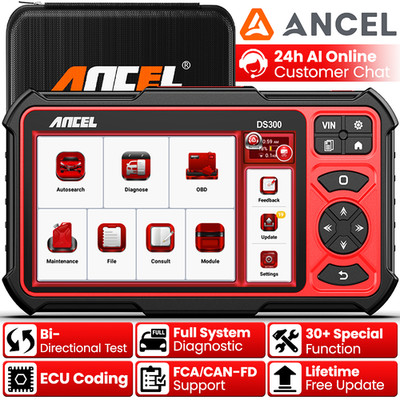 Bidirectional OBD2 Scanner All System Car Diagnostic Tool ECU Coding Relearn FCA