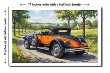 1930 Packard 734 Speedster Runabout - 11x17 P...