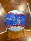 Mickey Mantle Signed NO.7 Baseball PSA/DNA Custom Ball MLB Yankees Blue Ball
