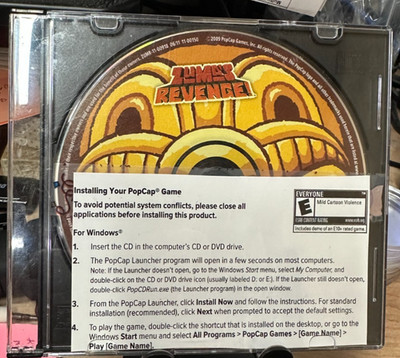 Zuma's Revenge! PC Mac Game Pop Cap 2009