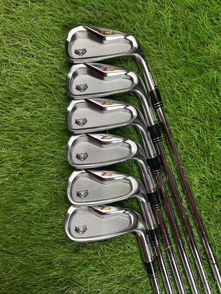 TaylorMade TP Forged Iron Set (5-PW) RH Dynamic Gold S200 Stiff Flex Shafts - Image 2 of 4