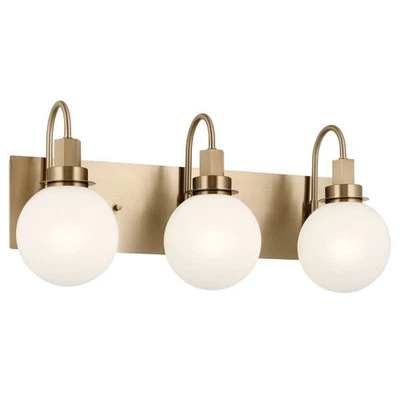 Kichler Lighting - Hex - 3 Light Bath Vanity-10.25 Inches Tall and 22.75 Inches