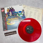 BEATLES YELLOW SUBMARINE EAS-70138 JAPAN Limited Original MONO RED WAX Tested!!