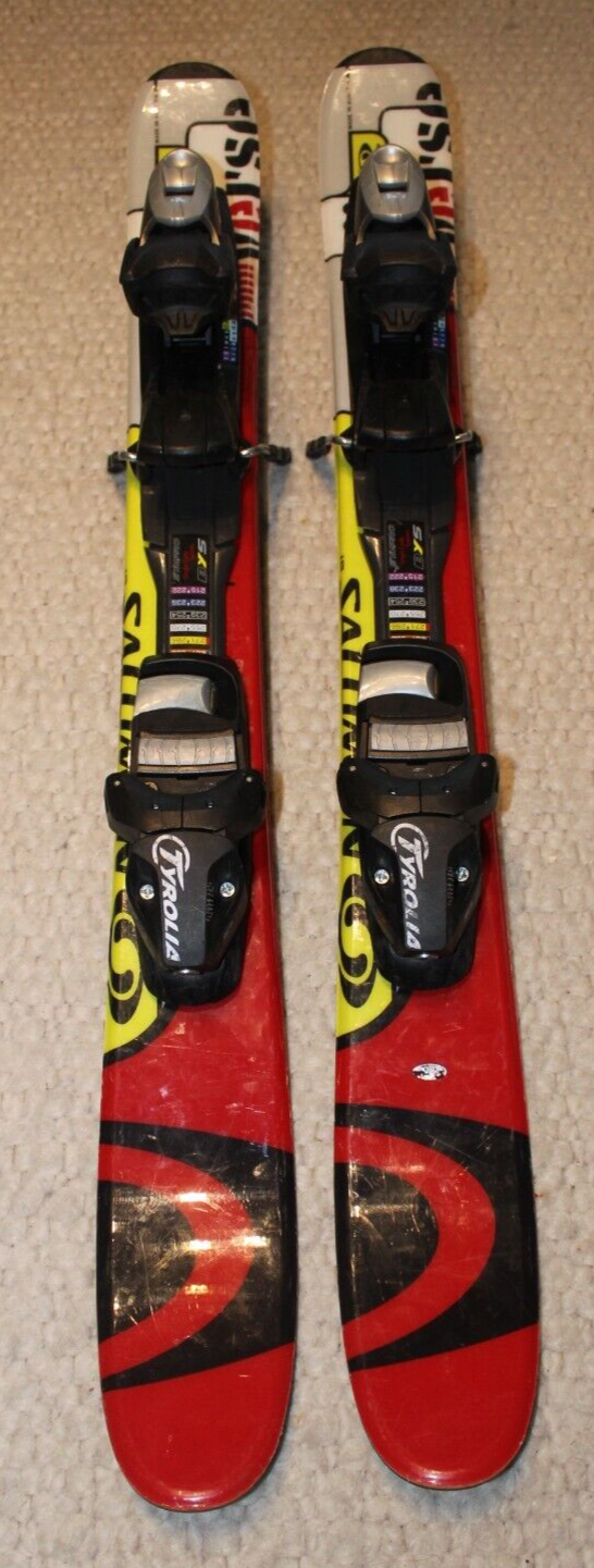 SALOMON Snowblade FUNCARVER 90 cm con attacco a scatto!! SOLO RAGGIO 6 METRI!!