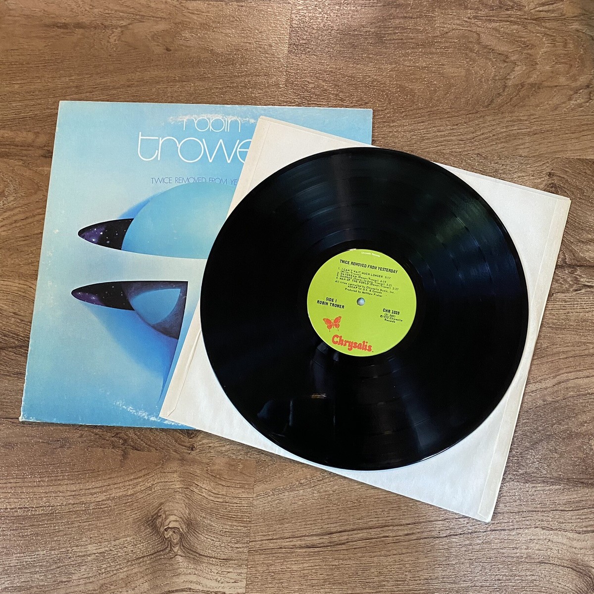 欧2LP Robin Trower Twice Removed From Yesterday CRVX1533 Chrysalis Catalogue /00660 欧2LP Robin Trower Twice Removed From Yesterday CRVX1533