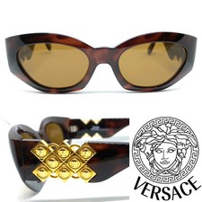 Gianni Versace Mod.420/D Col.900 Vintage Sonnennrille Sunglasses Rihanna 210713