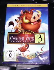 Walt Disney S The Lion King 3 Hakuna Matata Special Edition Dvd For Sale Online Ebay