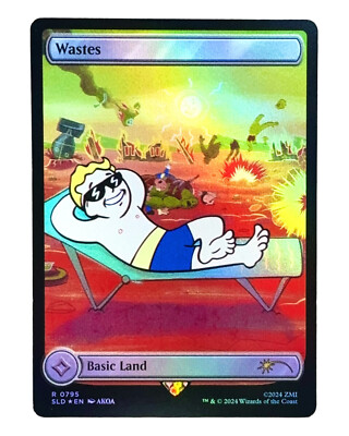 MTG | Wastes | Secret Lair: Fallout | Foil | NM | EN