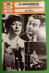Us Comedy Drama The Apartment Jack Lemmon Billy Wilder French Image Is Loading Us Comedy Drama The Apartment Jack Lemmon Billy