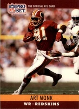1990 Pro Set Art Monk #328