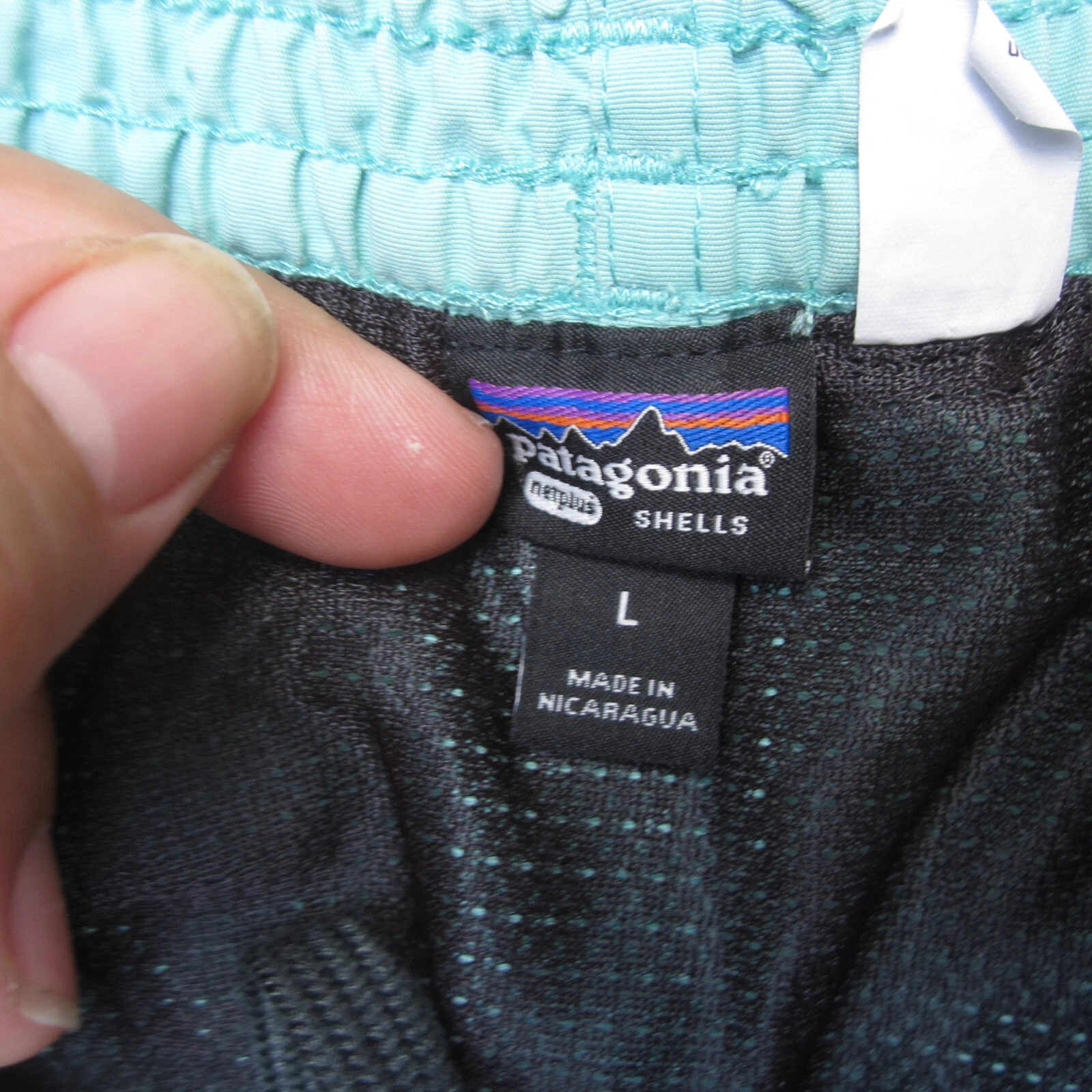 patagonia baggies lined hybrid elastic waist hiking outdoor shorts