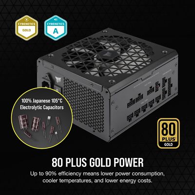 Corsair RM850x SHIFT Fully Modular ATX Power Supply - 80 PLUS Gold