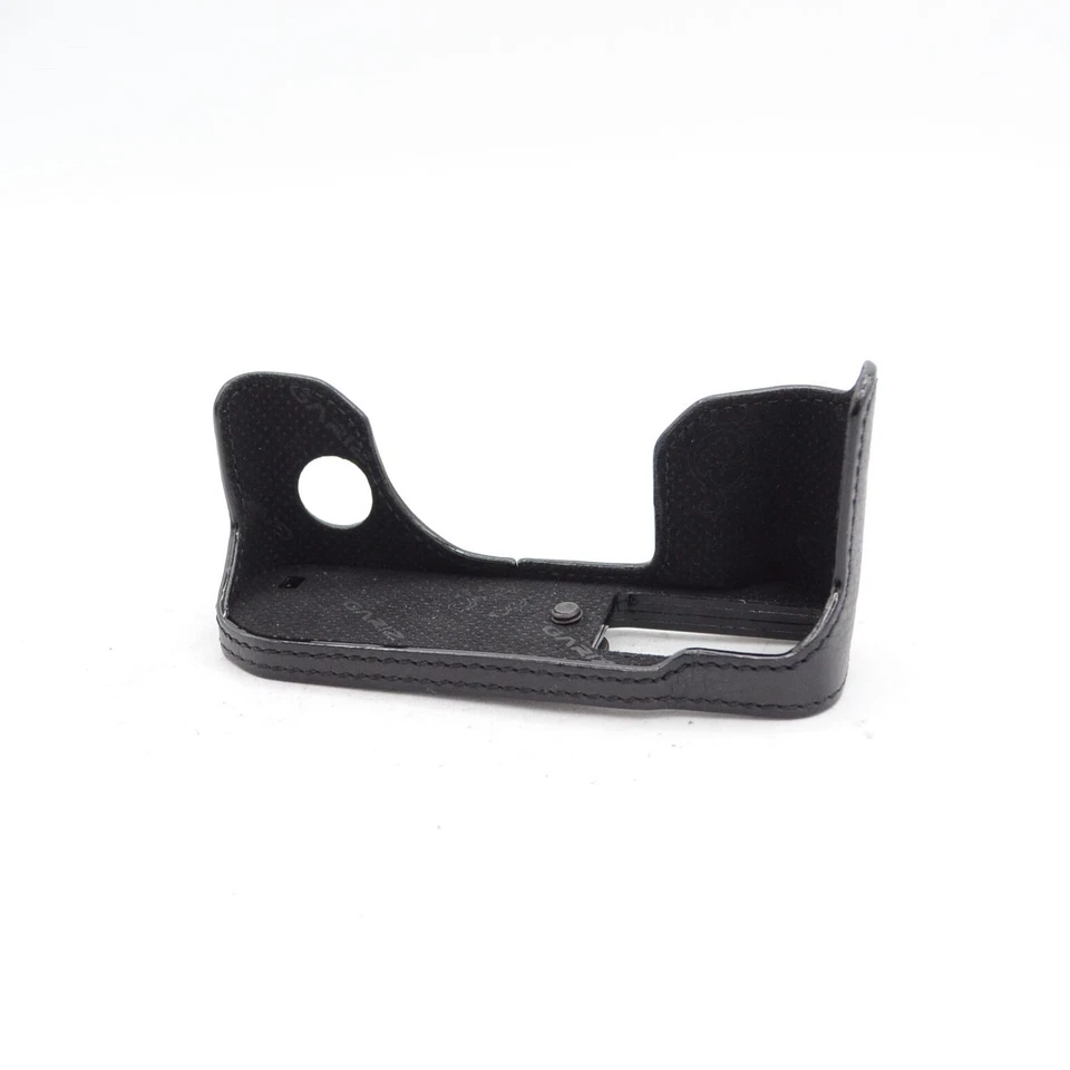 Medio estuche de cuero negro para cámara XS-CHXT30 para Fuji Fujifilm X-T10 X-T20 Foto 3 de 4