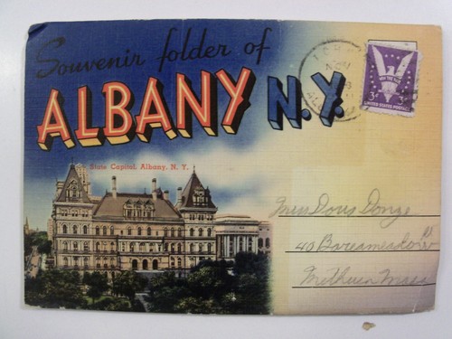 NEW YORK! NY PRE-LINEN, LINEN, CHROME, SOUVENIR POSTCARD FOLDER 18 LOT 1918 & UP - Imagen 8 de 12
