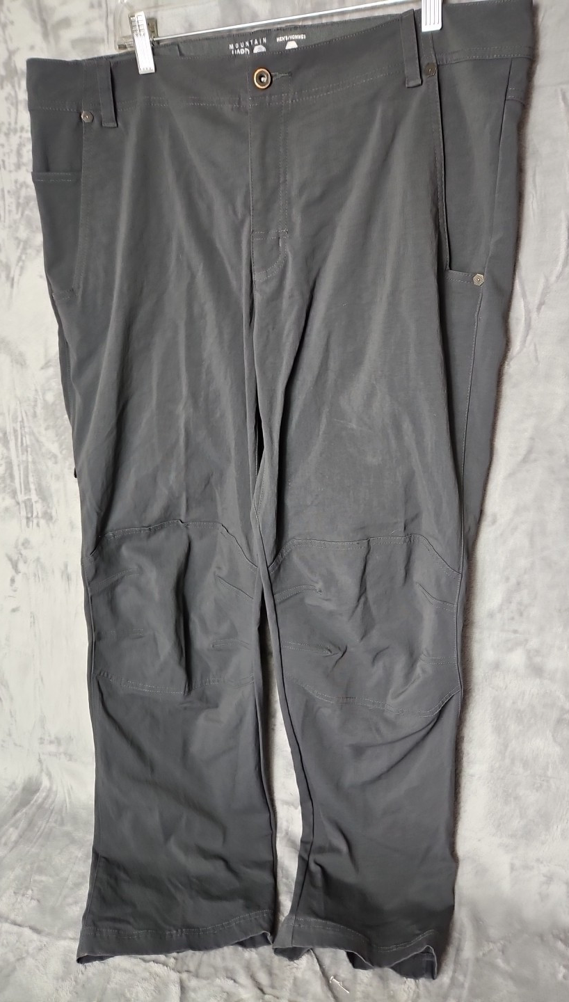 Mountain Hardwear Work Pants Double Knee 95% Nylon 5% Elastine 36x32 Mens