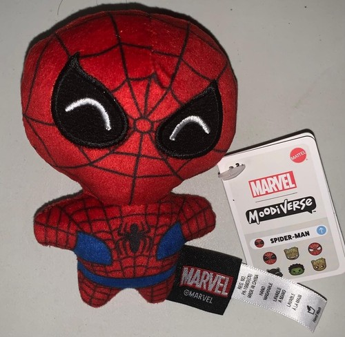 4" Marvel MoodiVerse Hulk, Groot, spiderman Plush Figure Emotion-Inspired Design - Picture 4 of 10