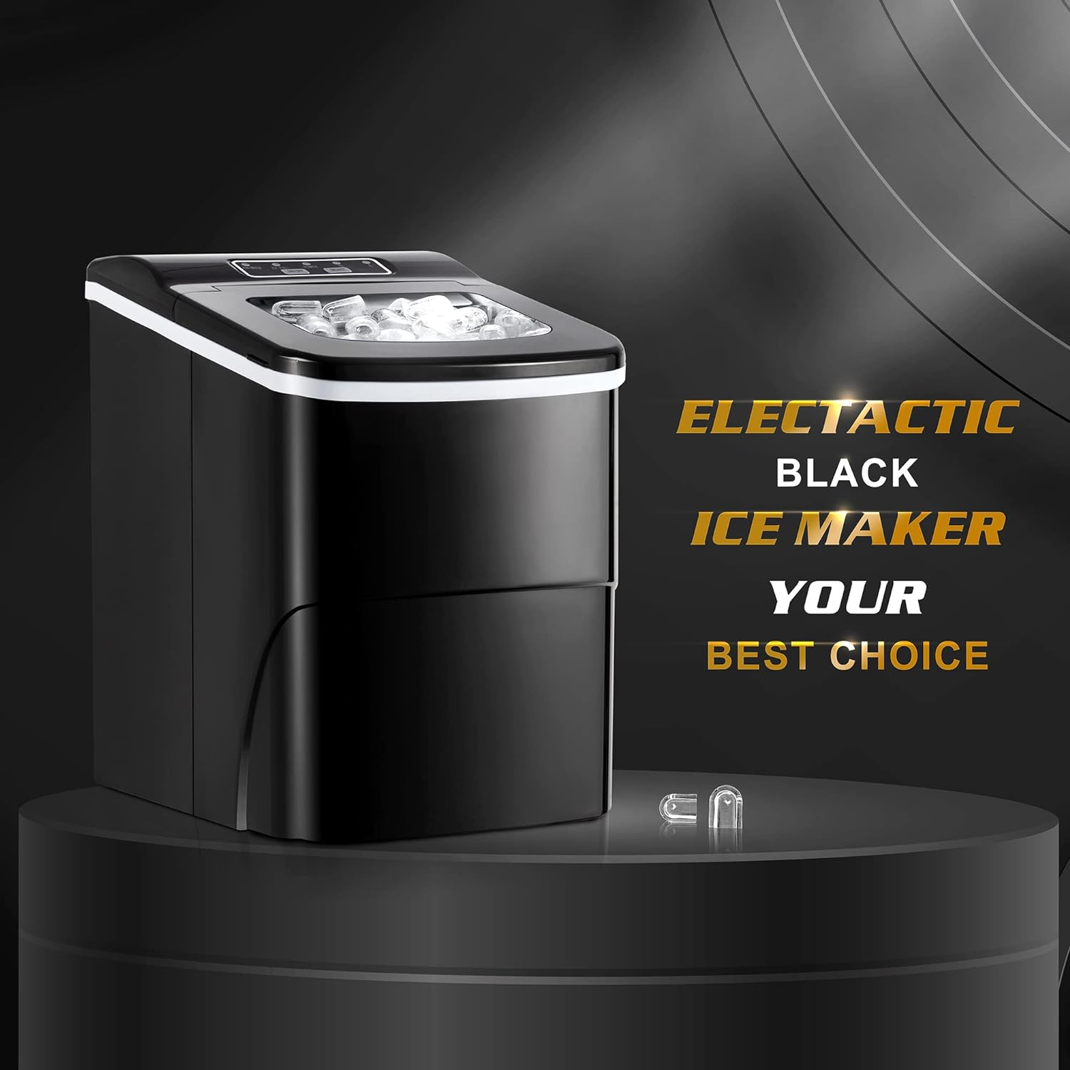 Electactic Commercial Ice Maker 100Lbs/Day Stainless Steel w/ 48Lbs Capacity eBay
